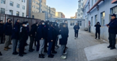 【市城市燃熱集團富泰熱力】新華東分公司光華供暖所開(kāi)展燃氣泄漏消防演練